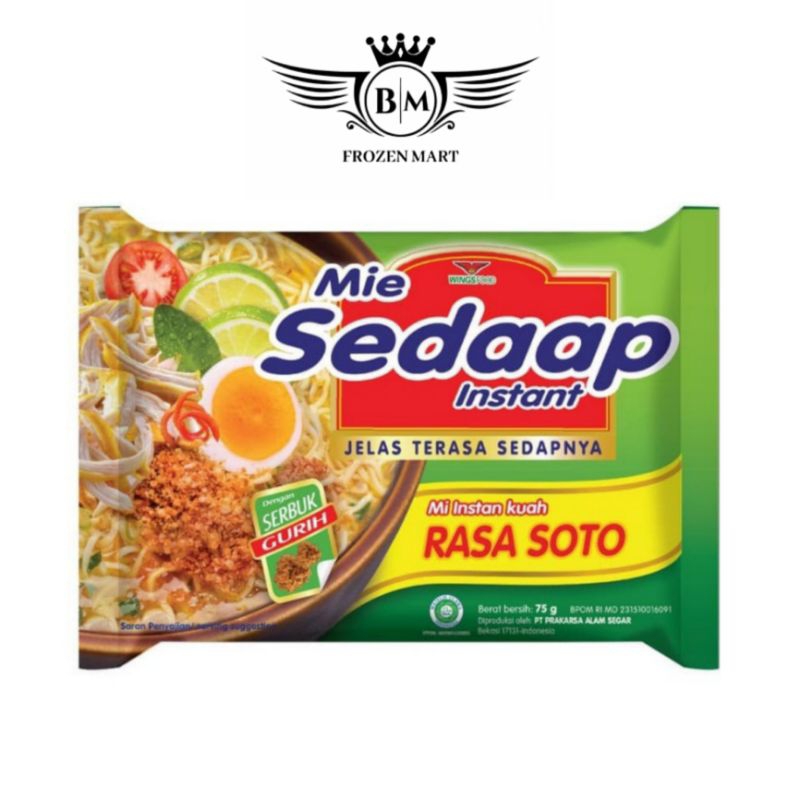 

Mie Sedaap Rasa Soto.