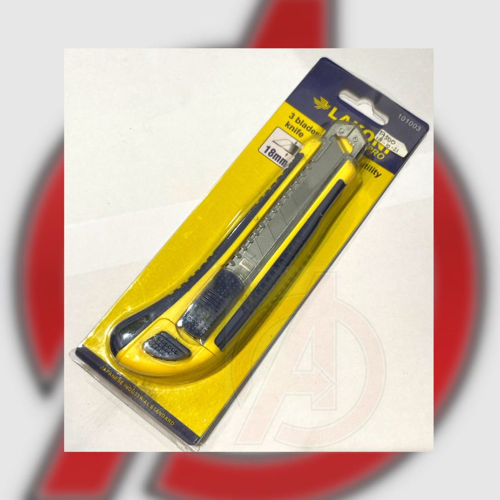 

Pisau Cutter Utility Knife Jetjo/ Lakoni PRO 18mm kode 101006