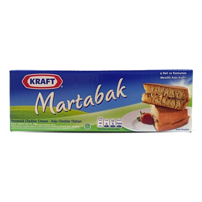 

Kraft Martabak / Cheddar Martabak - 2 Kg