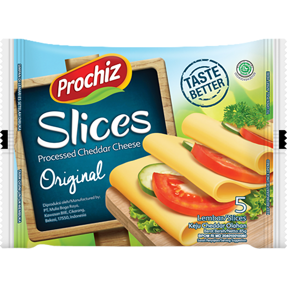 

Prochiz Slice Cheddar 10 S / Pack - 170 Gr