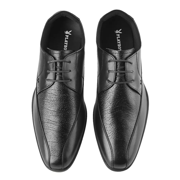 PL04 SEPATU FORMAL PLAYBOY PRIA ORIGINAL PANTOFEL KULIT HITAM