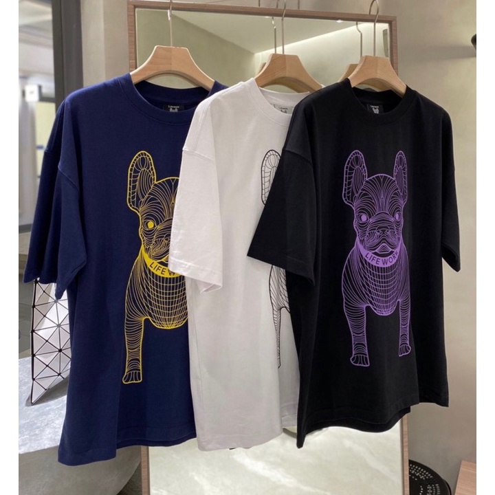 Star Seller.. DOG LIFEWORK - KOREA KOREAN BRAND DOGGY PASANGAN FAMILY KELUARGA AYAH ANAK KIDS KAOS T