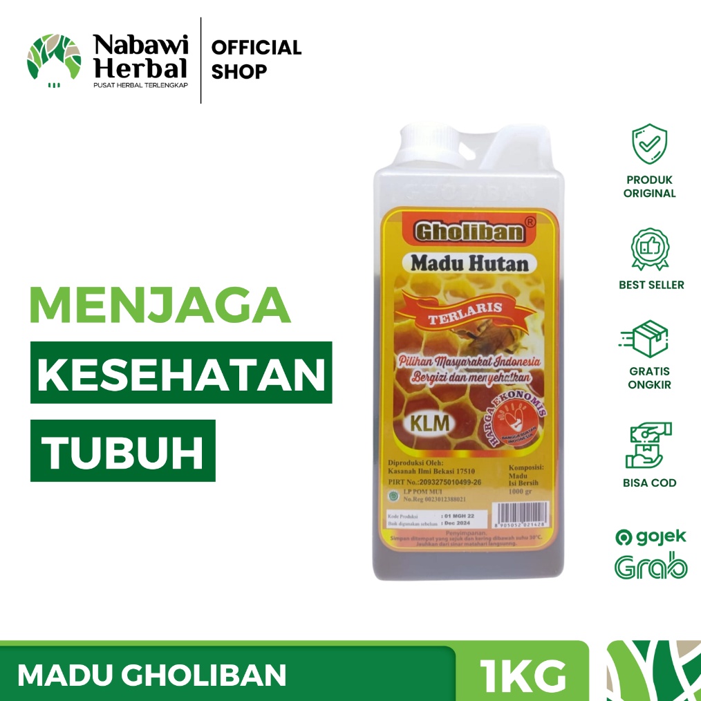 

✨ GHOLIBAN - Madu Hutan Kalimantan KLM 100% Asli 1kg !