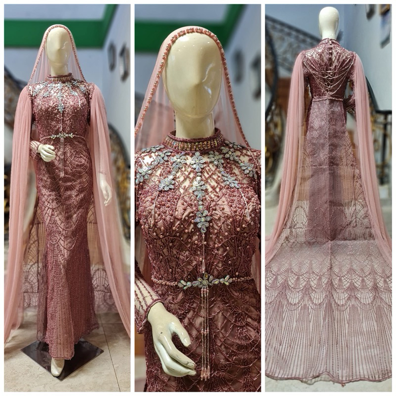 SLIM DRESS PENGANTIN EKOR CHEONGSAM