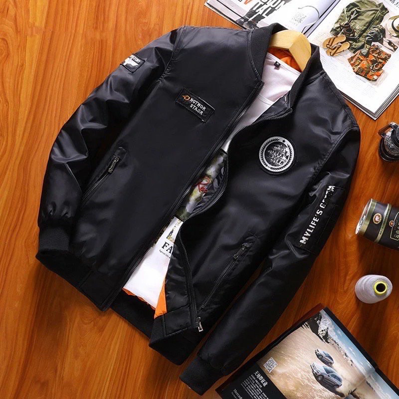 JAKET TIZZLY BOOMBER PATCH BORDIR ORIGINAL