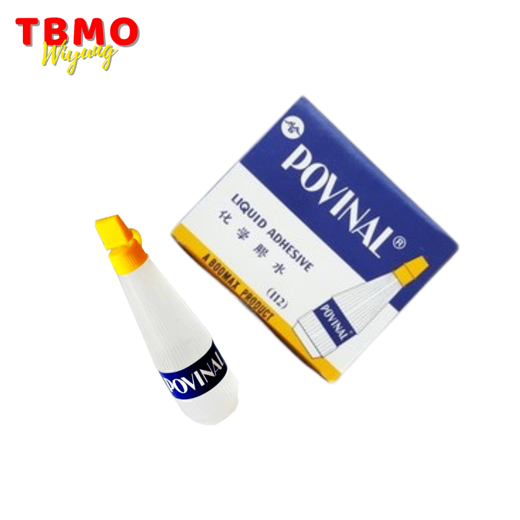 

TBMO Lem Kertas Cair Povinal Tanggung 112 - Pcs