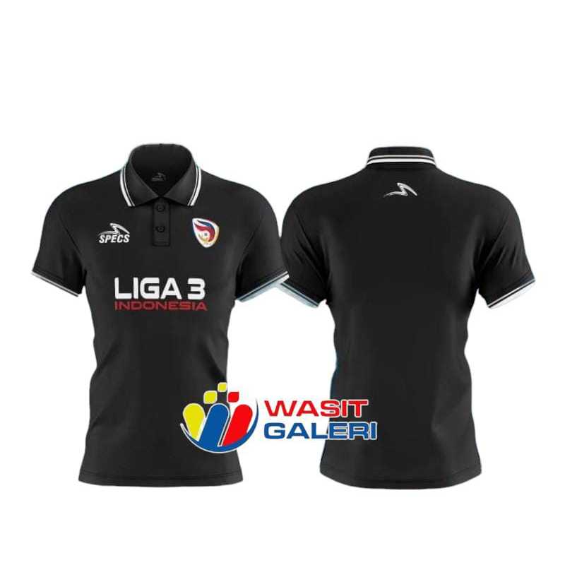 POLO T - SHIRT / BAJU WANGKI HARIAN WASIT LIGA 3 (LOGO LIGA 3 - LIGA 3 INDONESIA)