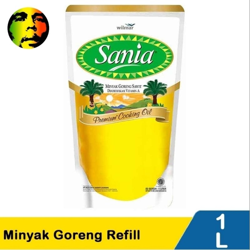 

Sania minyak goreng 1liter