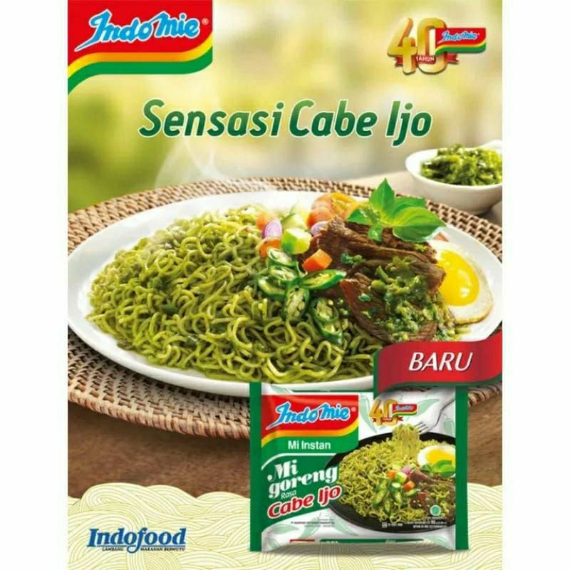 

INDOMIE GORENG CABE IJO