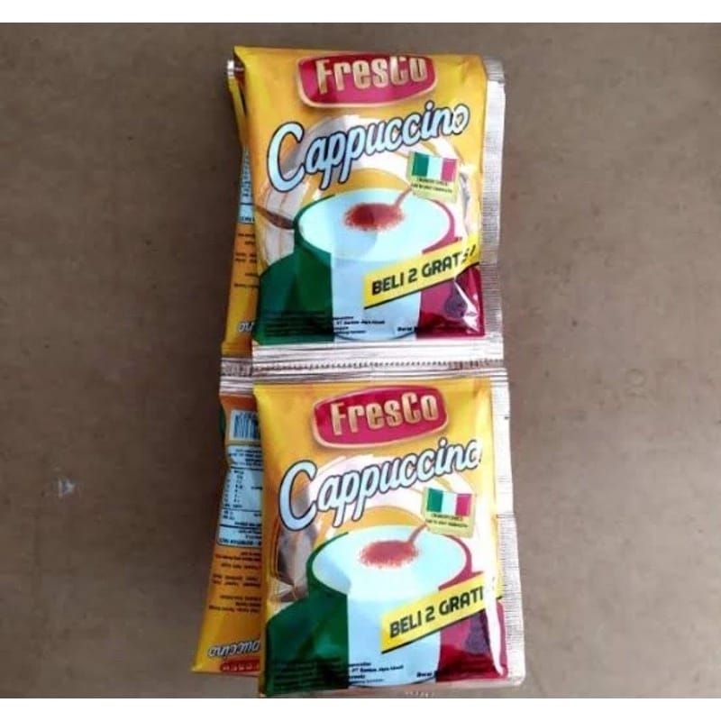 

FRESSCO CAPUCCINO 1RENCENG ISI 15X25GRAM