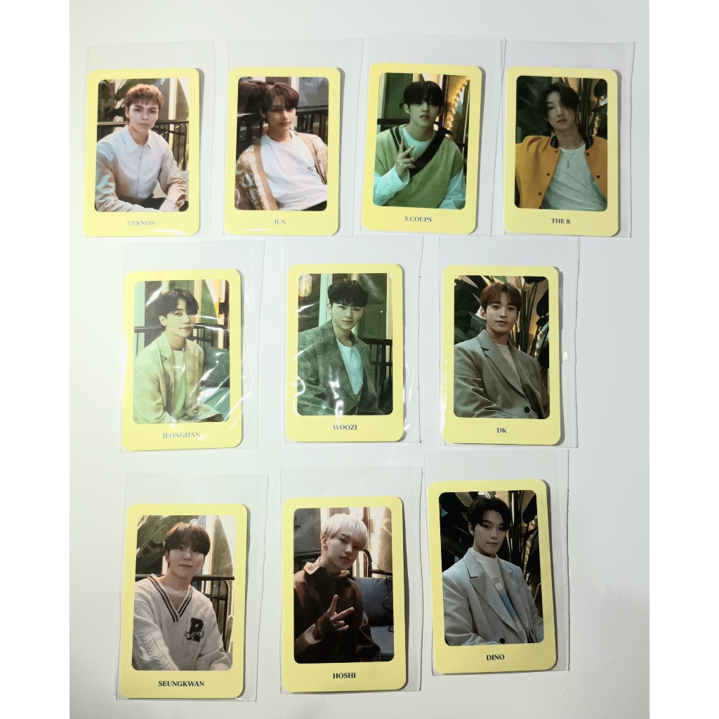 Seventeen off the record photocard ode to you official