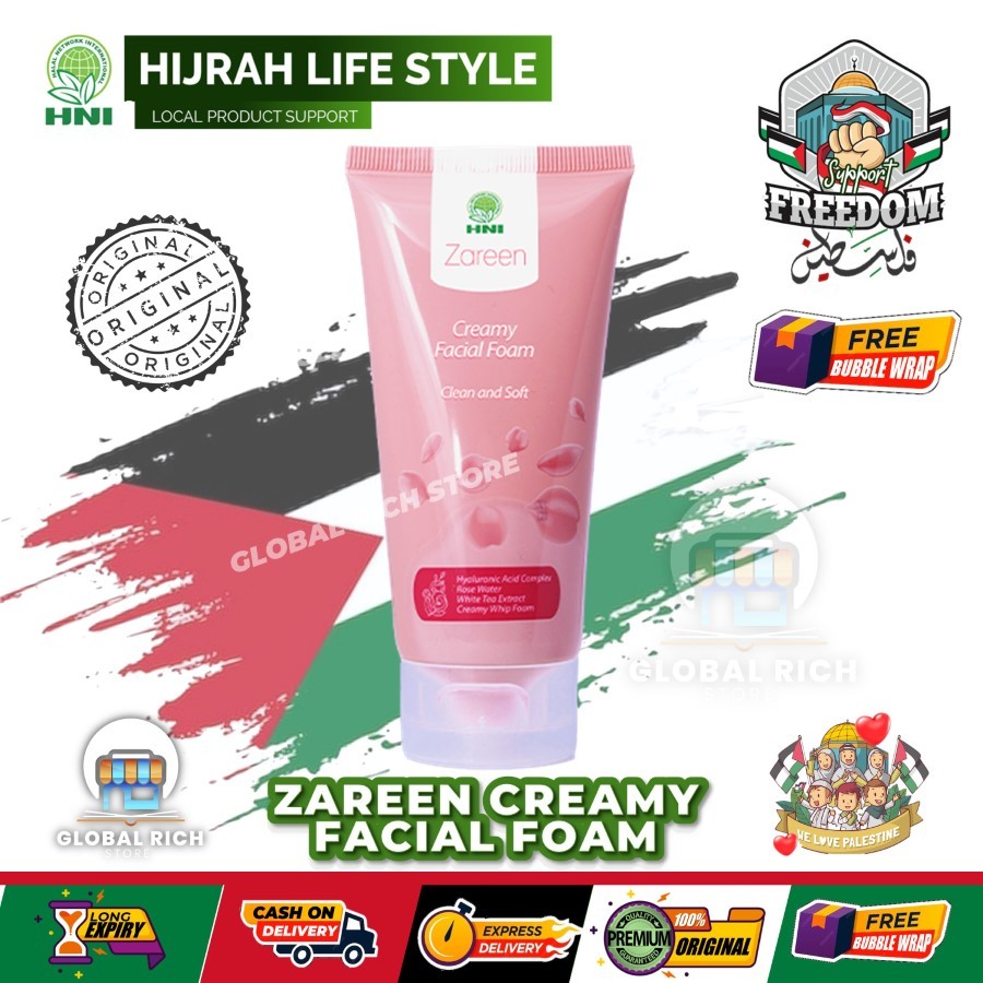 FACIAL WASH ZAREEN CREAMY FACIAL FOAM / HNI