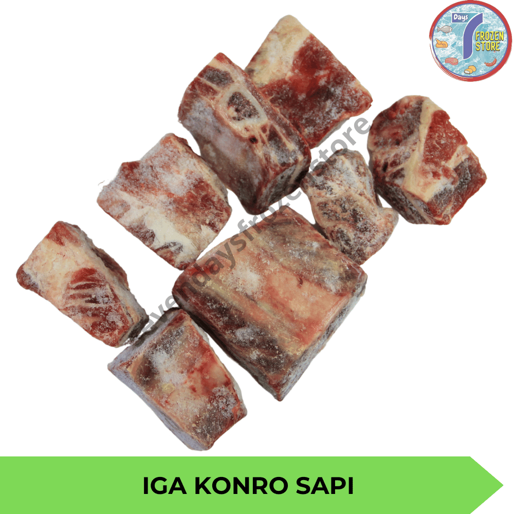 

Iga Konro Sapi | Back Ribs Sapi Frozen Beku Import 500 gram