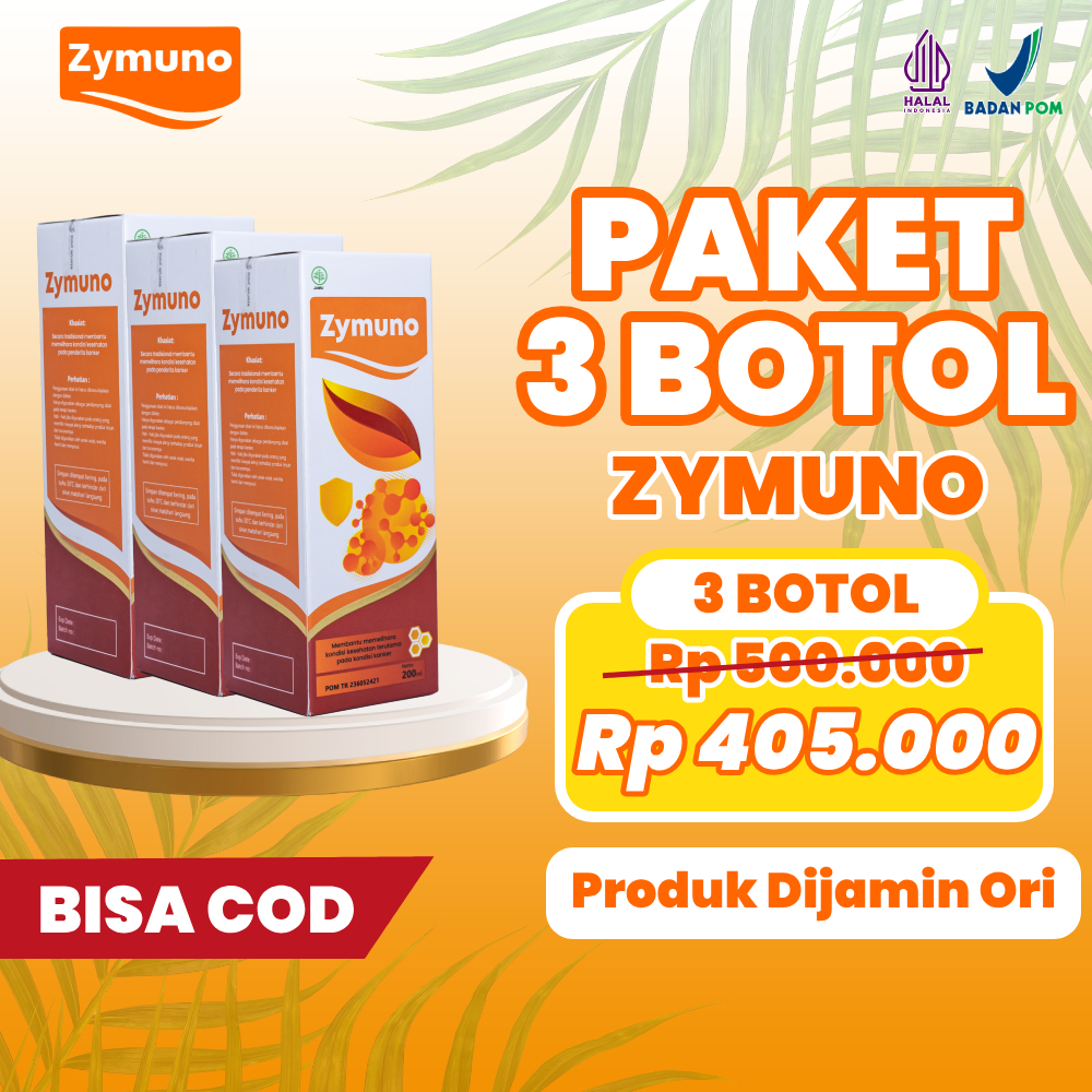 

Zymuno 3 Botol Madu Herbal Terapi Imun Asli Atasi Nyeri Haid Benjolan Cegah Tumor Kanker Lancarkan Haid Jaga Imun Kesehatan Daya Tubuh Halal BPOM Gratis Ongkir COD Symuno Simuno