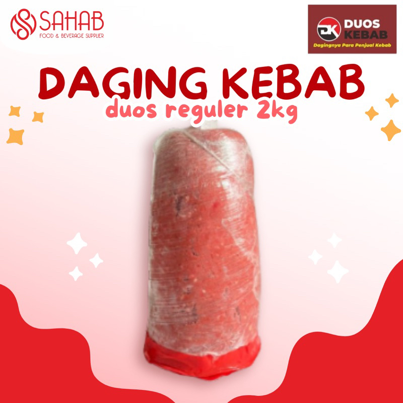 

Daging kebab Duos/ Daging isian kebab/ Daging kebab tiang