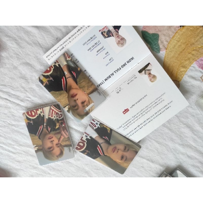 PC PHOTOCARD PASSPORT iKON JINHWAN JINAN TAKE OFF SET