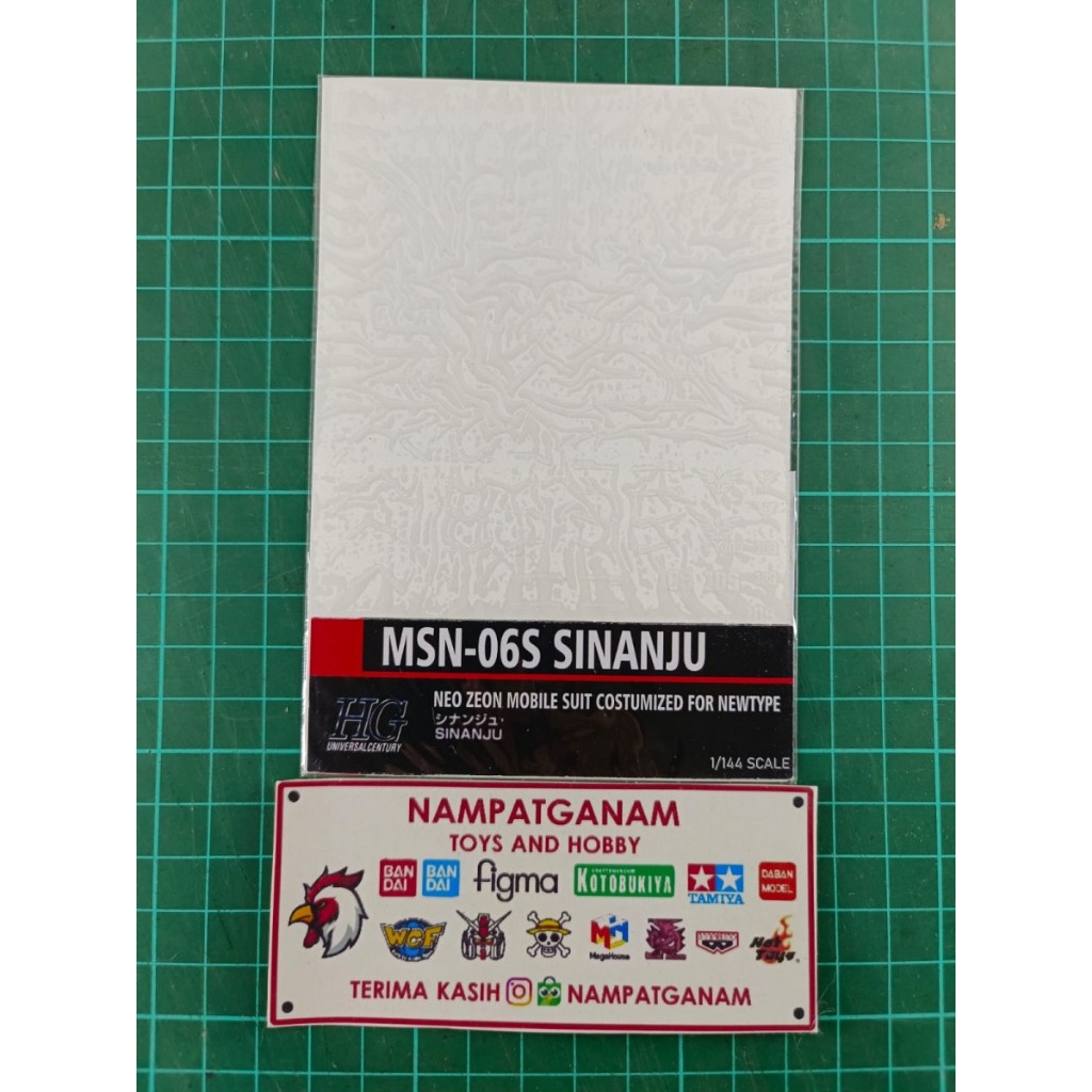 ARISU 1/144 RG HG DECAL SINANJU