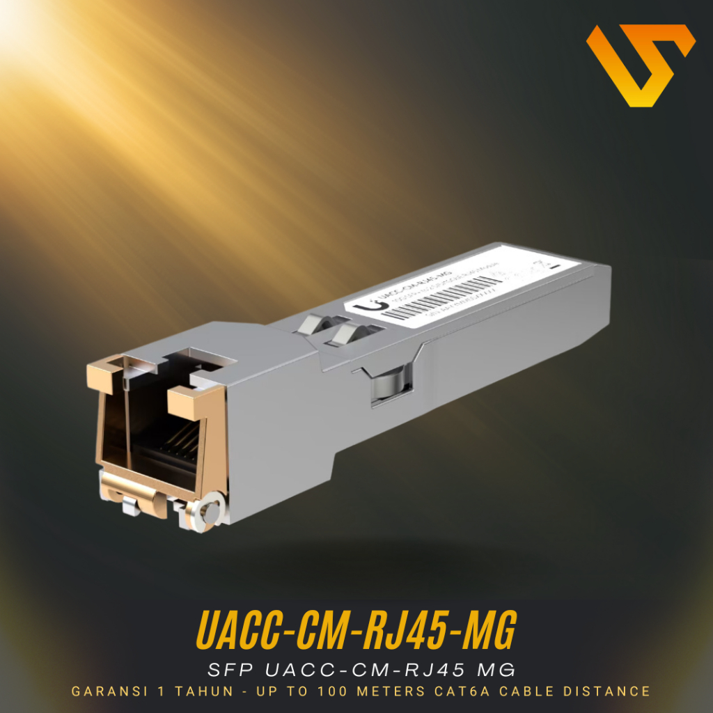 Ubiquiti UACC-CM-RJ45-MG Bukan UF-RJ45-10G|SFP+ to 10/5/2.5GbE RJ45