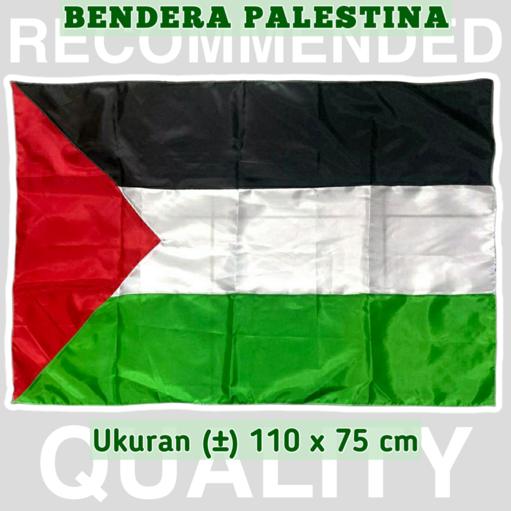 Bendera Palestina Besar / Bendera Merah Putih / Bendera Indonesia / Bendera NU Nahdlatul Ulama / Ben