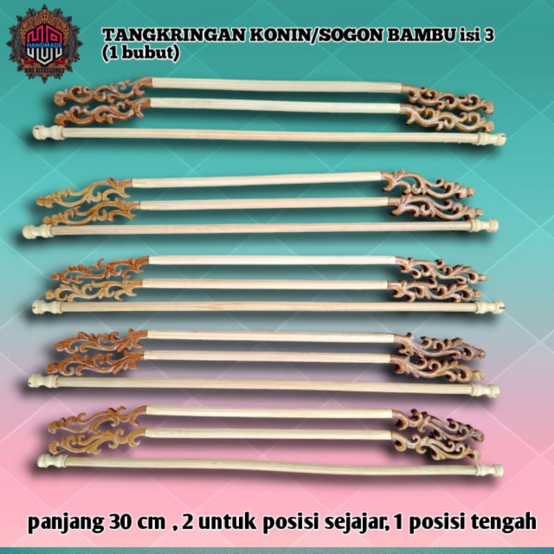 TANGKRINGAN  bambu import KONIN/SOGON/BURCIL ISI 3