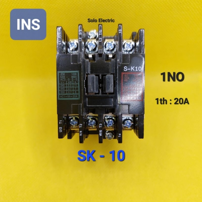 Magnetic Contactor SK 10 / Contactor INS