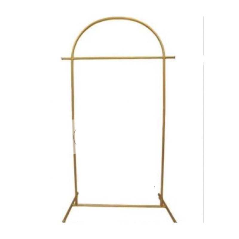 Gawang Baju Oval Gold Standing Gawang Oval Gold