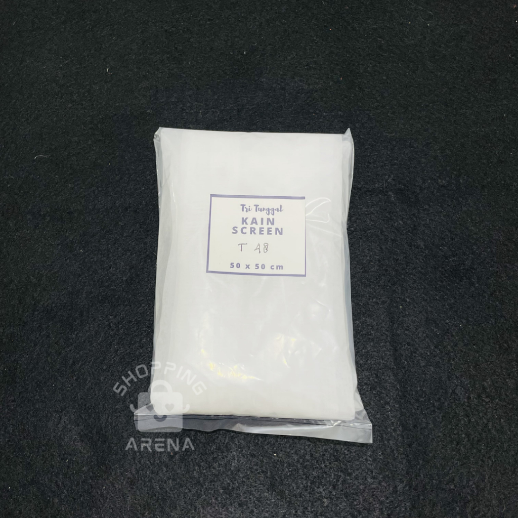 

Kain Screen Sablon Ukuran T48 50x50 Lembaran Satuan Bahan Monyl Warna Putih Mesh Cetak Blok Raster Monil Polyester Kualitas Bagus Premium Potongan Potong Lembar Luster Permeter Meteran Murah Prakarya Perlengkapan White Media Kertas Shopping Arena Malang
