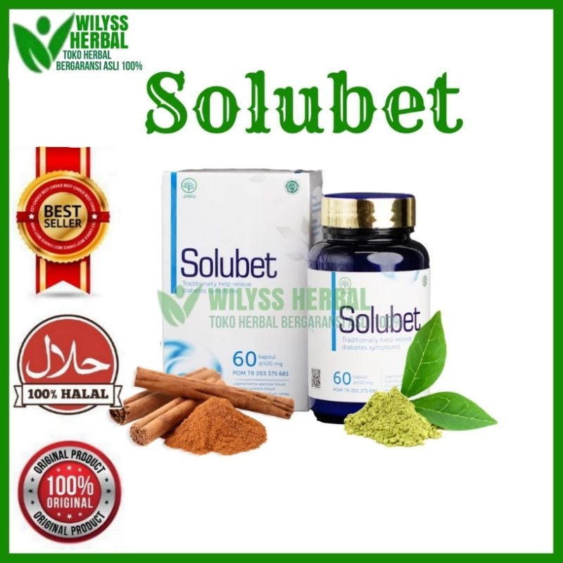 SOLUBET ASLI 100% SOLUSI DIABETES AMPUH/ Obat Diabetes Ampuh