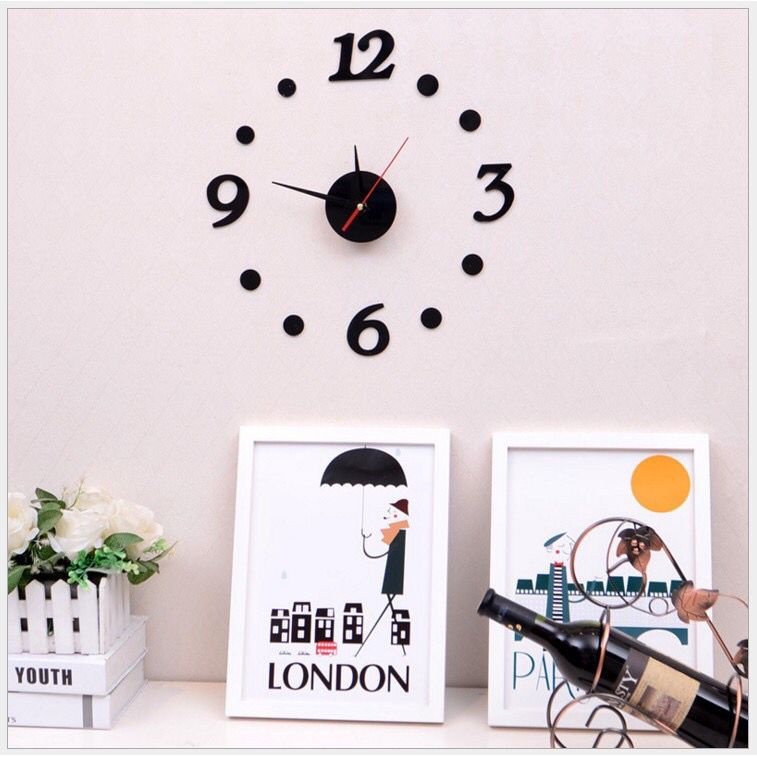 JAM DINDING TEMPEL DIY ANALOG 3D MODERN / JAM DINDING TEMBOK