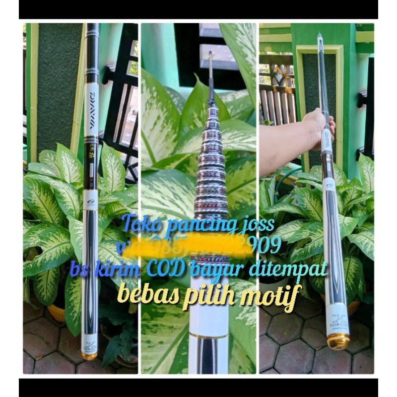 TEGEK KOLONG DAIWA HAMON 360 450 540 630 720