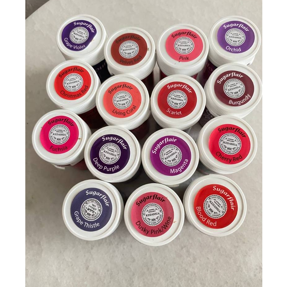 

SUGARFLAIR PASTE COLORING CONCENTRE FOOD GRADE - SECTION 2