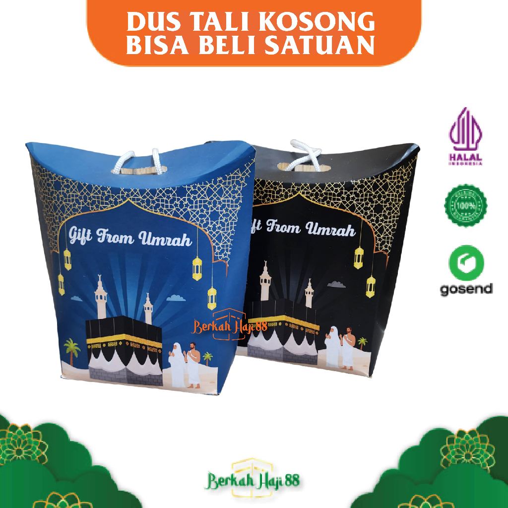 

Dus Tali Paperbag Jinjing Oleh Oleh Haji dan Umroh desain Unik Paket per 1 pcs