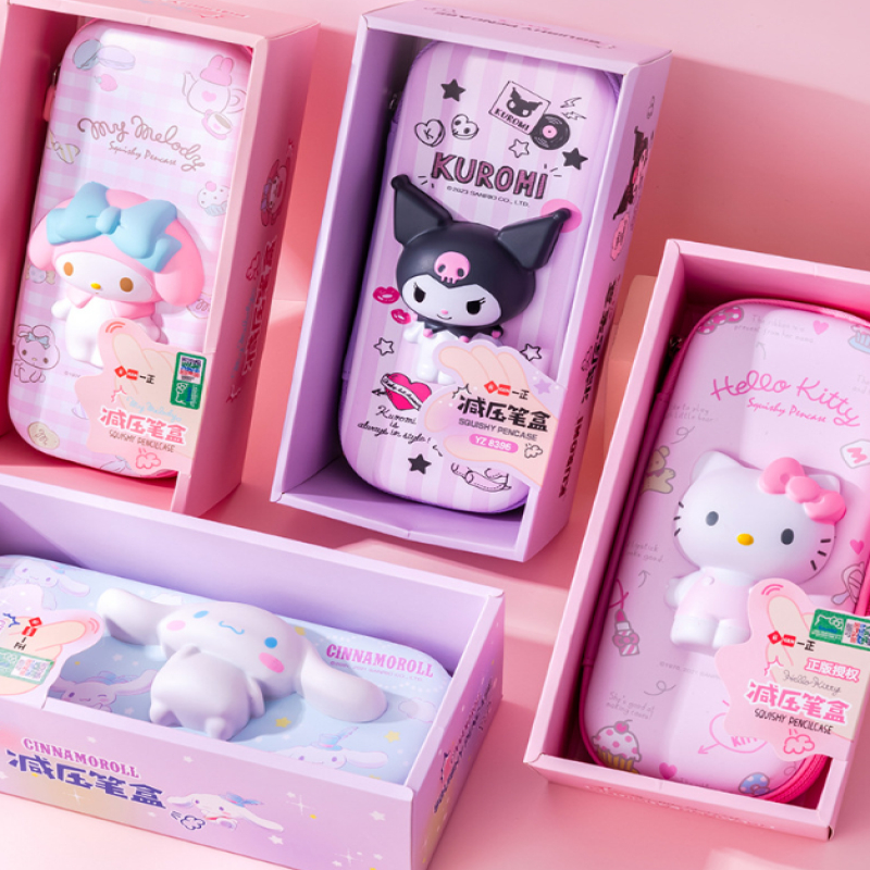 Tempat Pensil Squishy Sanrio Dua Susun Pen Holder Squishy Double Decker Pen Holder Sanrio