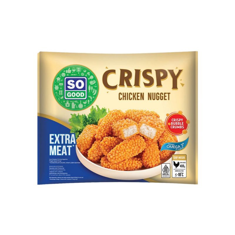 

So Good Crispy Chicken Nugget 400gr