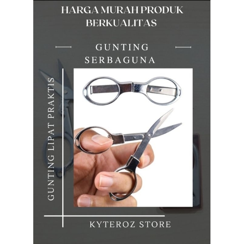 

gunting kecil lipat praktis yang tajam