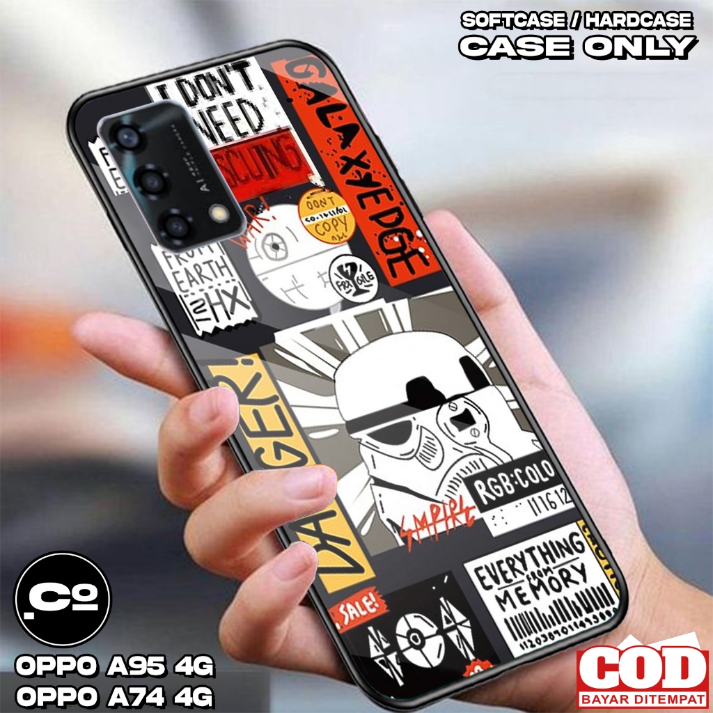 Case OPPO A95 4G / OPPO A74 4G - Casing OPPO A95 4G / OPPO A74 4G  [ DHL ] Silikon OPPO A95 4G / OPP