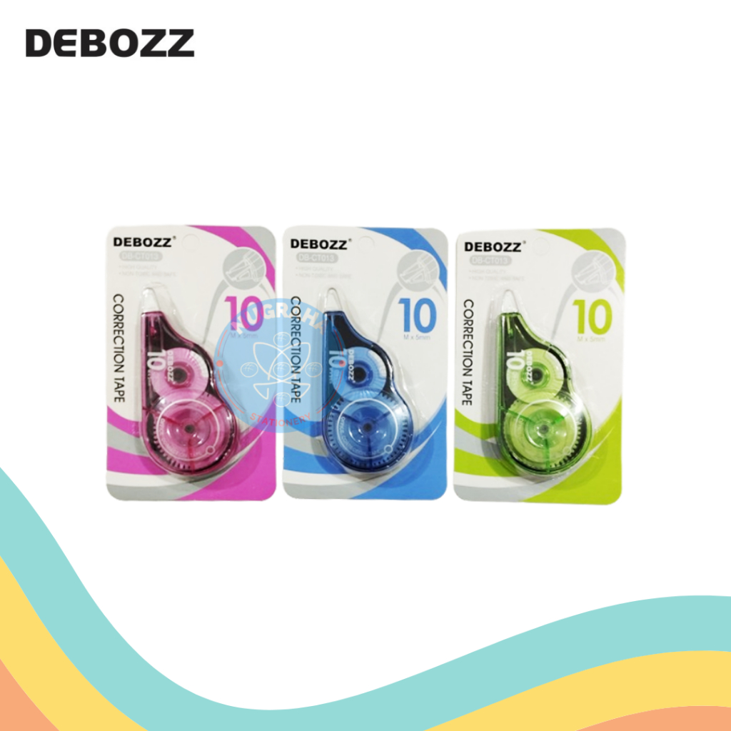 

CORRECTION TAPE DEBOZZ CT-013 (1 PCS)