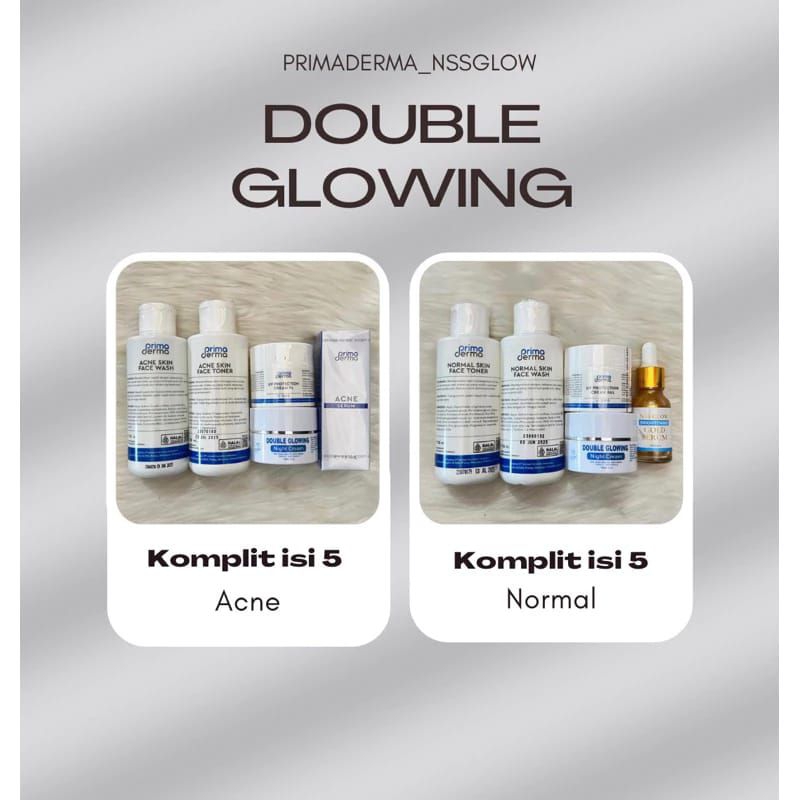 Prima Derma Double Glowing BPOM