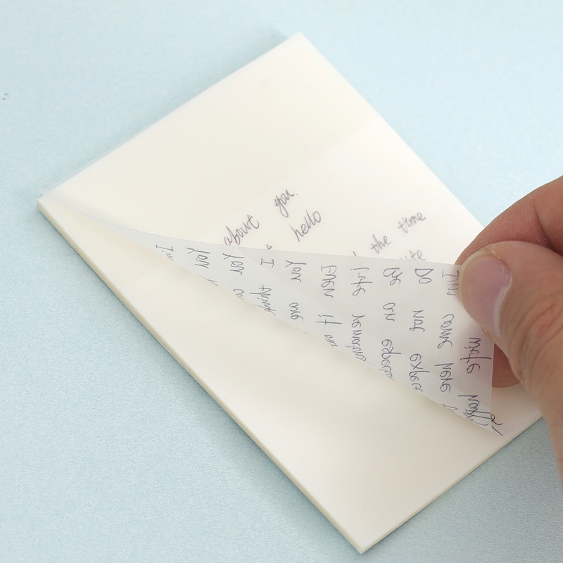 

Memo & Sticky Notes Transparan - ( 50 lembar )
