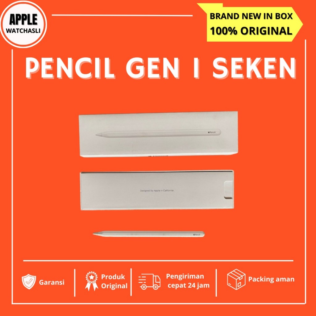 Apple Pencil gen 1 second Original Bekas