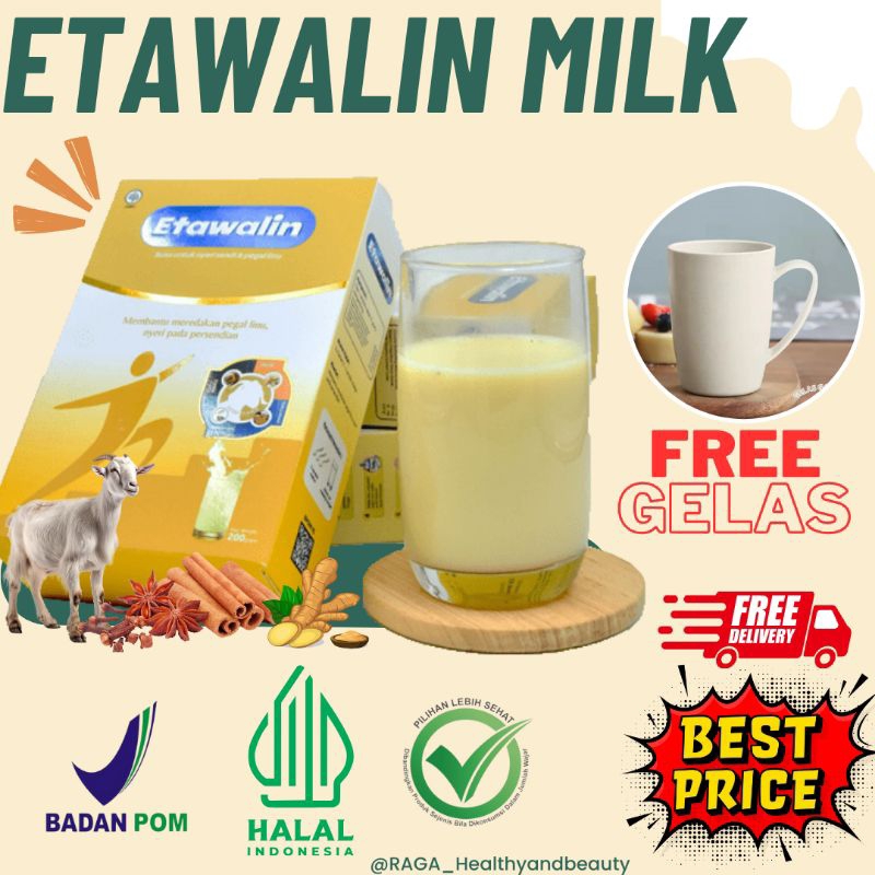 

Susu Etawalin/Susu Kambing Etawalin/Susu Sendi