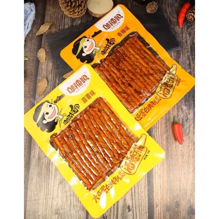 

[♤A32/] [HALAL] Latiao Wulama Weilong Snack China Viral Halal tanghulu store With Discount