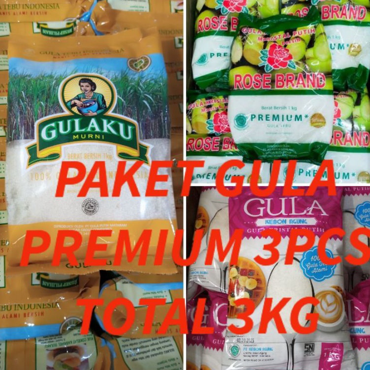 

[KODE HESOW] Paket Gula Premium 1Kg'an 3Pcs & Minyak Premium MURAHHH , Malang Jatim