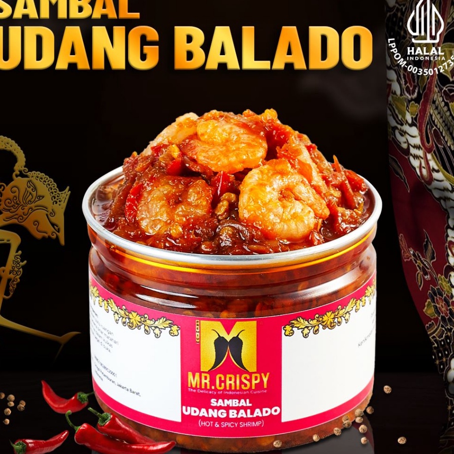 

[KODE YSBE8] Sambal Udang Balado/ Sambel Mr.Crispy