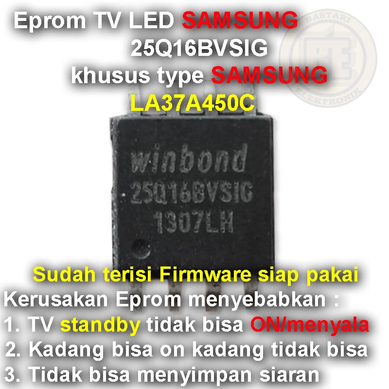 Ic Eprom Firmware TV SAMSUNG LA37A450C