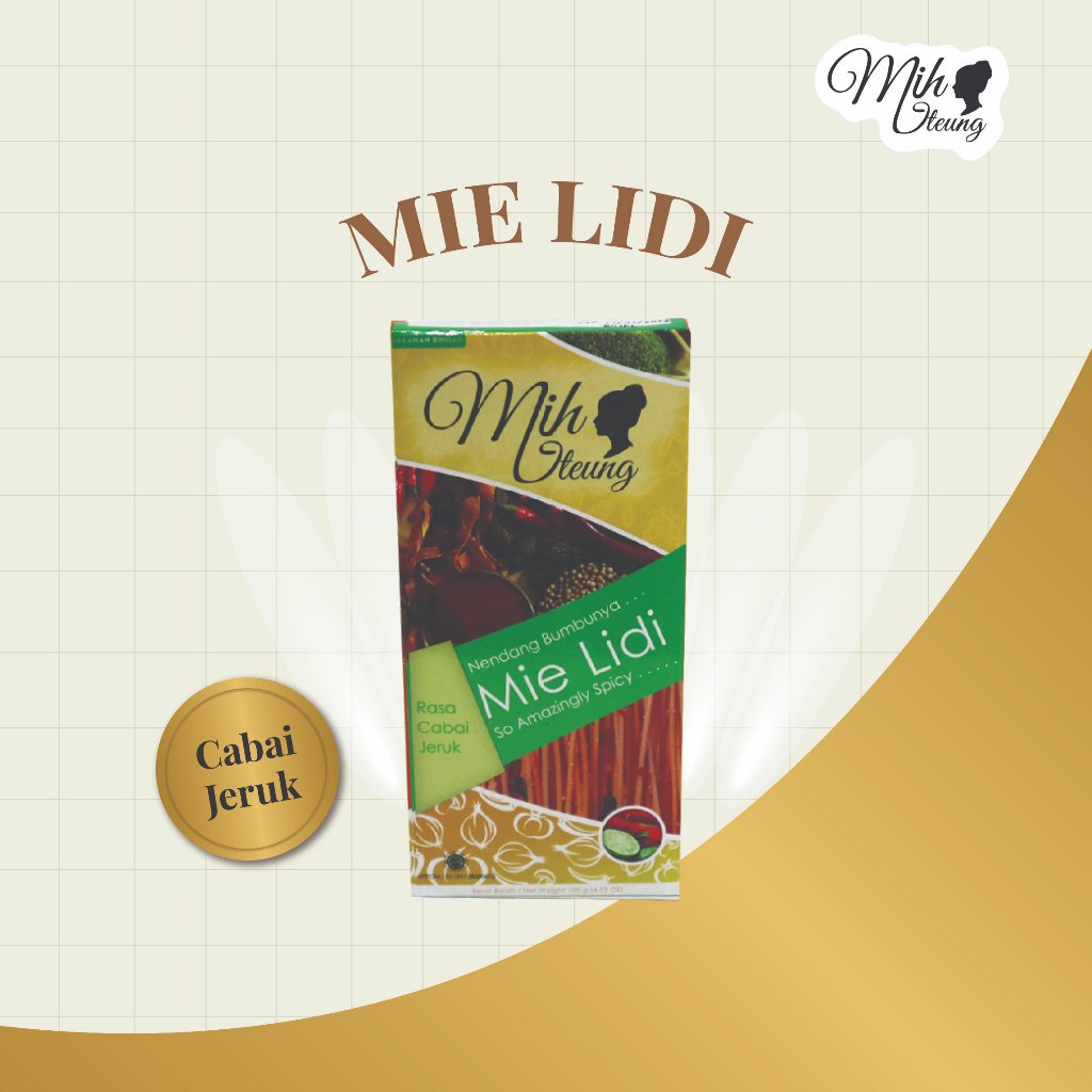 

Mie Iteung Cabe Jeruk 100gr Mih Lidi