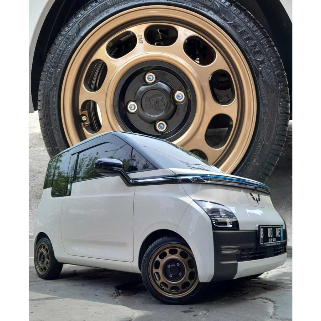 Modifikasi Air ev pakai Velg KLG hsr ring 14 + ban zeetex paket velg plush ban