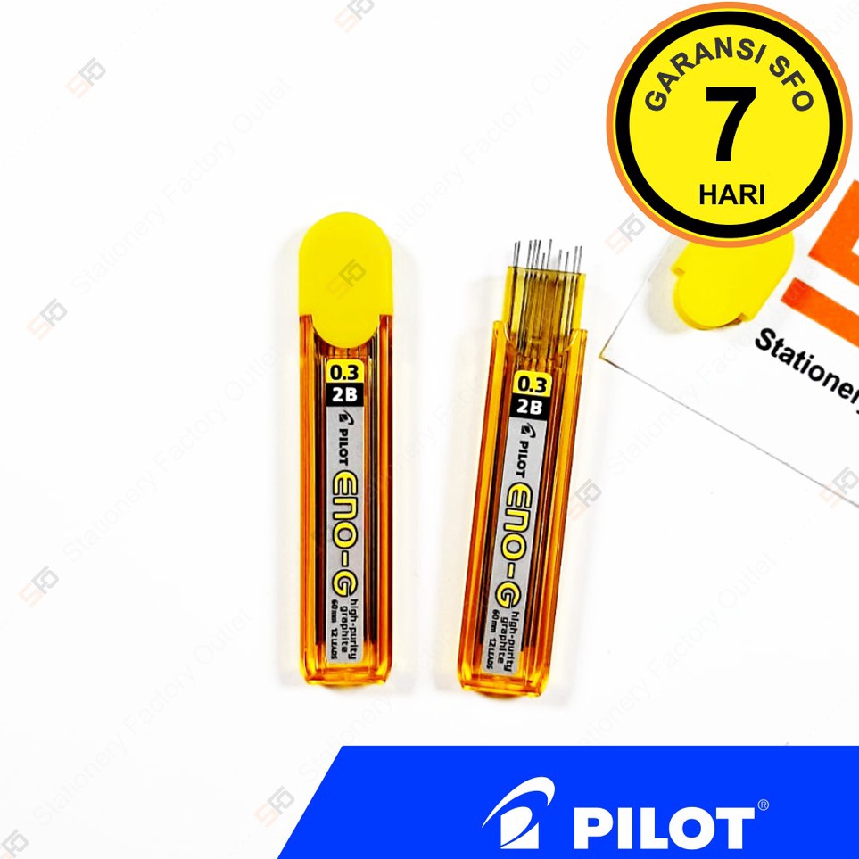 

[KODE PRODUK EDFNM7587] Isi Pensil Mekanik Pilot 0.3 mm - 2B HB B 0.3mm