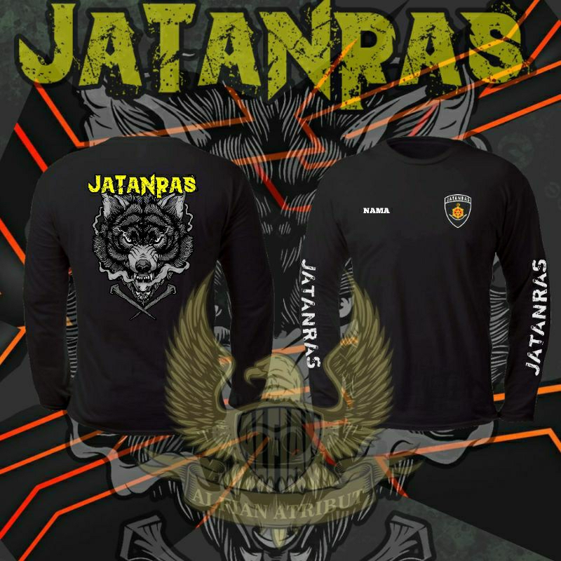 Kaos JATANRAS,Baju kaos atasan jatanras/kaos polisi
