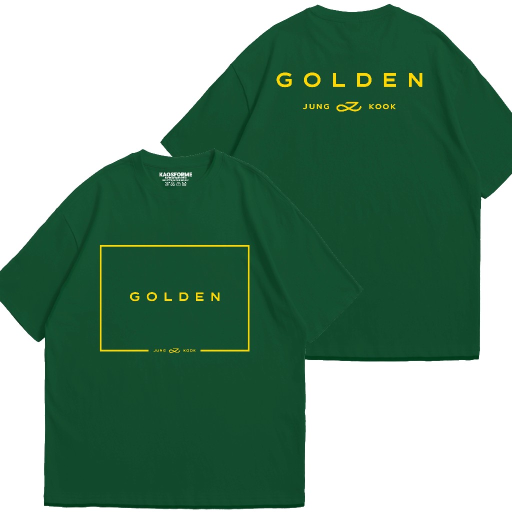 Kaos Jungkook Golden Baju Jungkook BTS Kaos KPOP Baju BTS